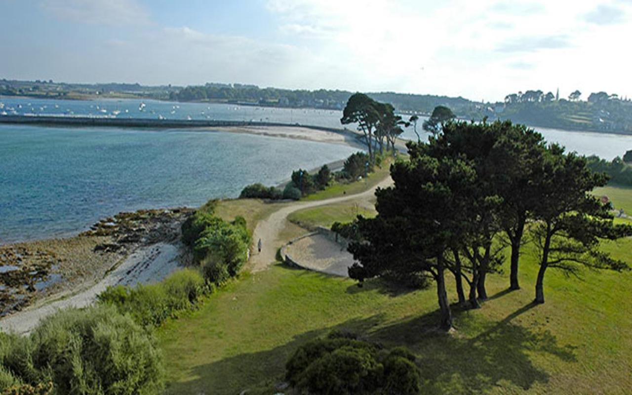 La Grand Voile - Maison 4 Chambres Vue Mer - Plage A 900 M Saint-Pol-de-Leon Bagian luar foto