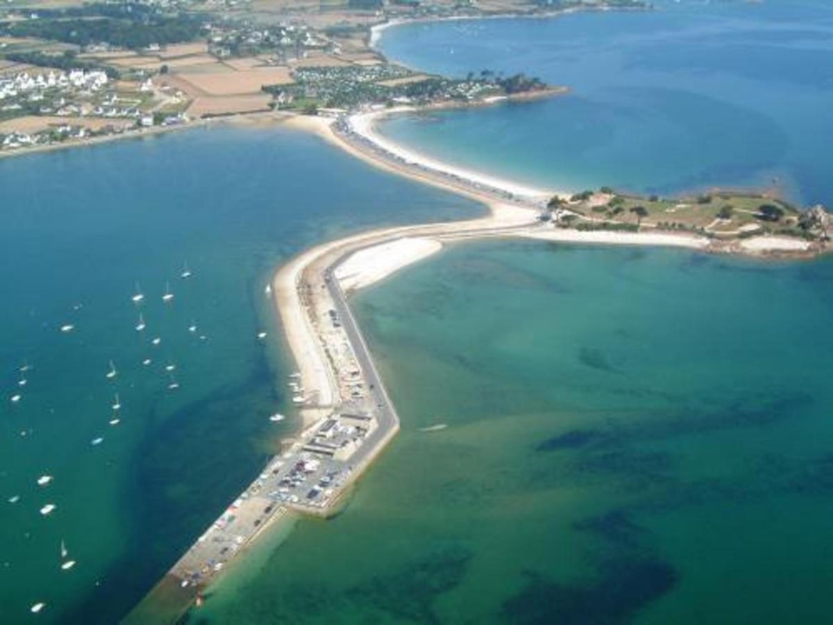 La Grand Voile - Maison 4 Chambres Vue Mer - Plage A 900 M Saint-Pol-de-Leon Bagian luar foto